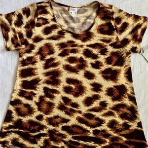 NWT LuLaRoe 2XL Classic T Tiger pattern Cotton